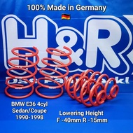 BMW E36 4cyl Sedan/Coupe - H&R Sport Springs