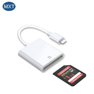 Sd Card Reader for Phone Camera,Dual Card Slot Memory Card Reader Supports SD and TF Card Trail Came
