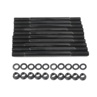 (LTUJH) for ARP 208-4305 Cylinder Head Stud Kit for Honda Civic 1996-2000 D16Y7 Y8