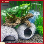 {RM} Fish Tank Decoration Artificial Plant Aquarium Ornament Fish Tank Accessory Aquatic Decor for B