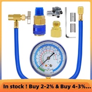 1Set ACR134A Refrigerator Freon Recharge Kit Metal Blue 134A Refrigerator Recharge Kit