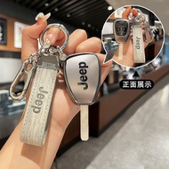 JEEP TPU straight car key holder is suitable for Wrangler/Freedom Passenger/Guide/Commander Car