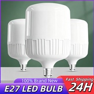 （Hot）E27 LED BULB 5W/10W/20W/30W/40W Energy Saving LED Bulb White Light High Brightness LED Bulb Lig