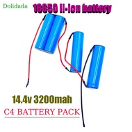 New 1Pcs 3200MAh  For-Electrolux 18650 Li-Ion 14.4V Rechargeable Baery Pack For Zb3104 3105 3102 ZB3107 Vacuum Cleaner B