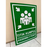 Assembly Point Sign | Assembly Point Sign