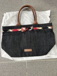 Blue Label Crestbridge 牛仔布手提包