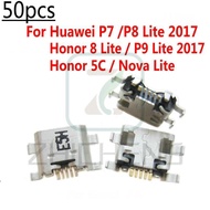 Micro USB Charging Port Charger Connector Dock Plug Socket For Huawei Honor P7 / P8 Lite 2017 /Honor