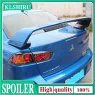 For LANCER Spoiler EVO ABS Material Car Rear Wing Primer Color Rear Spoiler For Mitsubishi LANCER EV