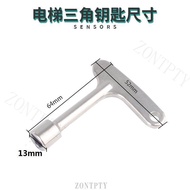 [Elevator Triangle Key] Universal Type Mitsubishi Otis Tongli hitachi Elevator Train Door Multifunct