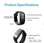 HD Video Recorder Bracelet 1080P Mini Spy Watch Camera Hidden Camera