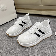 Julyya New Rubber Shoes For Women Korean Chunky Trendy Sneakers