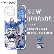 เคส Hontinga สำหรับ Samsung Galaxy Note 10 Lite Note 10 Plus 5G Samsung S10 Plus S10 + Note10 + เคสใสเคสใสเคสกลไกนักรบ Gundam เคสยางซิลิโคนนิ่มเคสด้านหลังเคสโทรศัพท์เคสนิ่ม