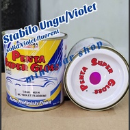 CAT PENTA SUPER GLOSS  NC  VIOLET FLUORESCENT(44014) / STABILO VIOLET / UNGU  ISI 200 GRAM / CAT MOB