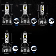 NIGHTEYE Novsight T2 Super Bright 160W LED Headlight Bulbs High/Low Beam T2 H4 H7 H11 H16 H8 9005 HB