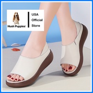 Hush Puppies women shoes Women's casual leather shoes ladies shoes Boat Shoes