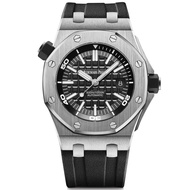 Audemars Piguet Royal Oak Offshore Type Stainless Steel Automatic Mechanical Watch Men's Watch 15710ST Black Disc