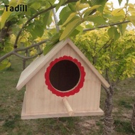 [dksqer] Parakeet Nest Box, Budgie Nesting House, Breeding Box for Lovebirds, Mini Pocket