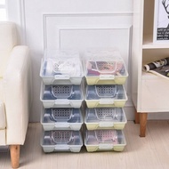 Hard Shoe Box There Is An Open-Close Lid With Ventilation Holes Can Be Stacked In Multiple Layers D0