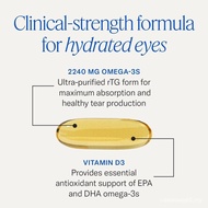 De3 Occasional Eye Dryness rTG Omega 3, 90 Count, 30-Day Supply | Fish Omega 3 Supplements for Hydra