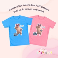 Our Child Marsha And The Bear Radio Pig T-Shirt for Girls And Boys Ages 1 2 3 4 5 6 7 8 9 10 Combed 