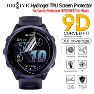 Beiziye Hydrogel Film For Garmin Forerunner 970 570 42mm 47mm Accessories Soft Screen Protector Film