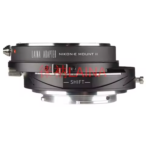 LAINA Tilt&Shift Lens Adapter for Nikon AI AIS to Sony E FE Mount NEX-5/6/7 A7R A7M2 A7R3 A7R4 A9 A7