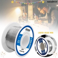 NAILSDECOR  Corel Solder, FLUX 2.0% No-clean Low Temperature Welding Wire, Universal 20g 50g 100g 0.