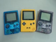 任天堂 黑白 GAME BOY pocket 主機 三色可選**二手機換全新外殼**