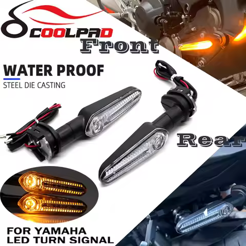 LED Light Turn Signal Indicator For YAMAHA MT-01 MT03 MT07 MT09 Tracer 9 900/GT Tenere 700 XSR 155 F