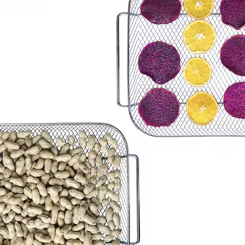 Oven Air Fryer Dry Fruit Oven Me Basket Bear Nine Sun Sea Fly Kitchen Barbecue Net ill Pan Cake er T