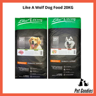 Like A Wolf Dog Food 20KG (Salmon/Lamb/Chicken)