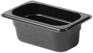 A-to-Z Supply PLPA8192BK Food Pan, 1/9 Size, 2-1/2" deep, Shatter and Scratch Resistant, Dishwasher 