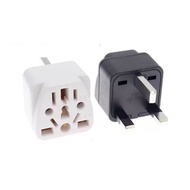 Universal 2/3 pin to 3 pin Travel Power Adapter socket converter UK plug Adaptor
