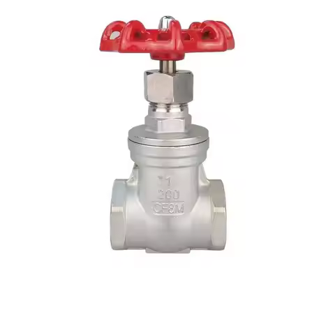 1/2" 3/4" 1" 1-1/4" 1-1/2" 2" inch Stainless Steel Gate Valves Water Valve Switch Valve Female Threa