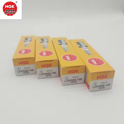 4pcs Original NGK LZKR6B-10E 1578 OE:18854-10080Spark Plug For Elantra I20 I30 IX20 Soul CEE'D Rio C