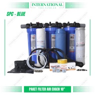 Filter Air Sumur Bor / Filter Air Zat Besi / Kuning Berkarat / Paket Filter 3 Tahap SPC - KINNOYAMA