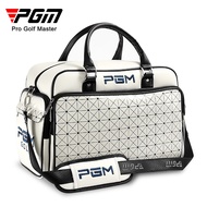 PGM Golf Bags Large Capacity Leather Golf Clothing Bags Waterproof Golf Shoes Bag Double Layer Sports Handbags