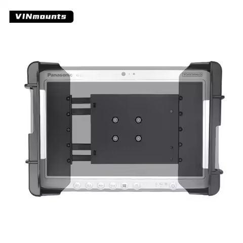 VIN Mounts Multi-Angle Tablet Holder for 10”-11” Rugged Tablets with 1" or 1.5" Ball For Zebra/Panas
