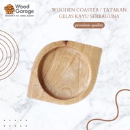 KAYU Wooden coaster / Wooden coaster / multi-purpose coaster