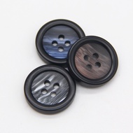 15/18/20/23/25mm Business Men Coat Resin Buttons For Clothing Large Suit Blazer Decorative High Quality Sewing Accessories Black Blue Red