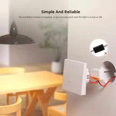 SONOFF Zigbee ZBMINI-L2 DIY Mini Smart Switch Module No Neutral Wire Required Switch Work With Alexa