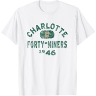 Men's cotton T-shirt North Carolina Charlotte 49ers 1946 Vintage T-Shirt