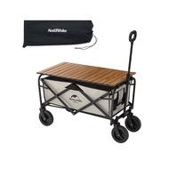 Naturehike Mobile Portable Camping Folding Bike Outdoor Camping Trolley Table Picnic Pull Car Camp