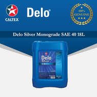 Diesel Engine Oil Caltex Delo Silver Monograde SAE 40 (18 Liter)