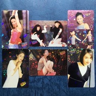 Sep,4,2023更新 單閃-林心如;PUFFY;黎姿;梁詠琪 90年代 YES/明星 咭/卡/CARD;合共6張