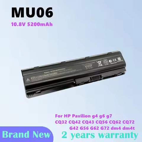 11.1V Battery for Compaq Presario CQ42 CQ32 G62 G72 HSTNN-UB0W MU06 MU09 586006-321 586006-361 58600