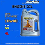 ENDURO 10W40 4L Semi Synthetic Engine Oil Minyak Hitam 10W-40