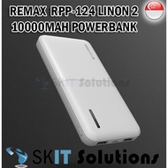 Remax Linon 2 Powerbank Portable Charger 10000mAh RPP-124 Fast Charging Battery