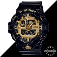 [WatchClubOnline] GA-710GB-1A Casio G-Shock Metallic Gold Men Casual Sports Watches GA710GB GA710 GA-710 GA-710GB