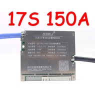 6S-17S 80A 50A 120A BMS LiFePO4แบตเตอรี่ไลโปลิเธียม Li-Ion สมดุล24V 36V 48V 60V 7S 8S 10S 12S 13S 14